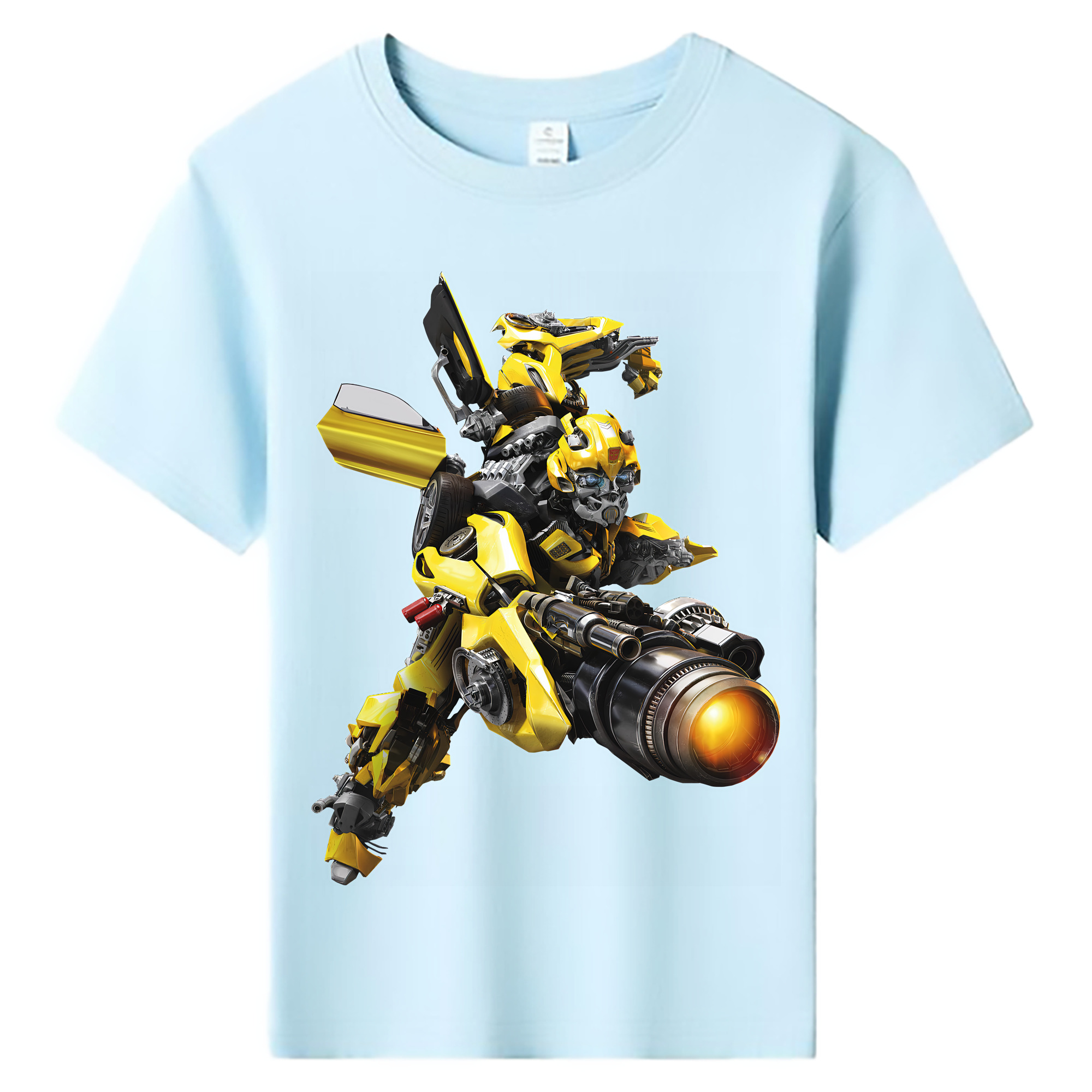 （画像用） Transformers トランスフォーマー 綿100％キッズTシャツ（フロントプリント）